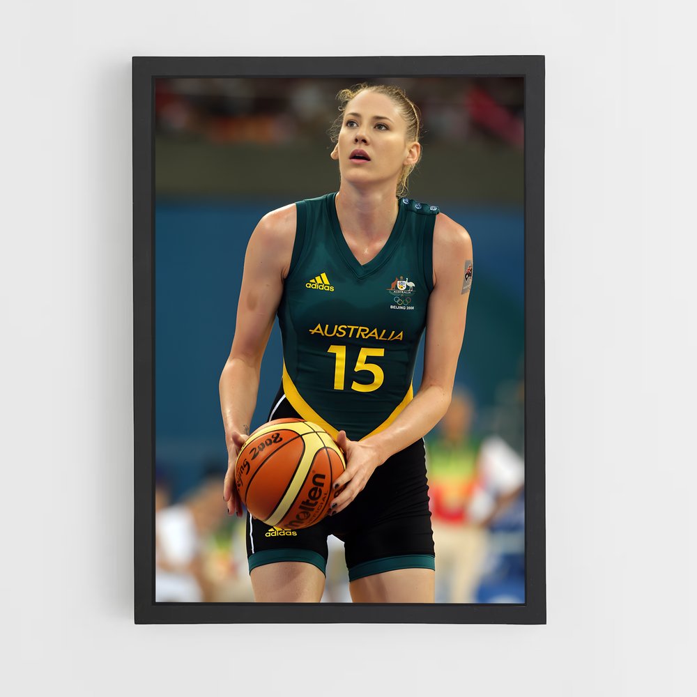 Poster Lauren jackson – affiche Basketball (vue 2)